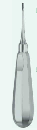 Root Elevator, Apical-Flohr, Standard Handle, Fig.303 (3.5 mm) L - Image 3