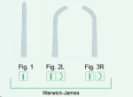 Root Elevator Warwick-James Fig.2L(6.5mm) - Image 2