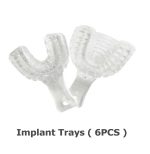 IMPLANT TRAYS (6 PCS)