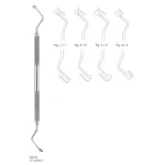 Bone Curette, Lucas, Fig. 1/1, 17 cm