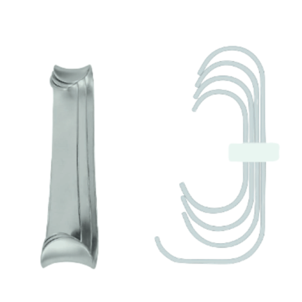 Set of Retractor 3,Roux,Fig.1-3