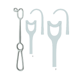 Retractor,Middeldorff, Fig.1,14x17mm,21.5cm