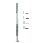 Bone Gouge, Partsch, 2mm, 13.5 cm