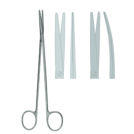 Dissecting Scissor,Metzenbaum-Fino,14.5cm