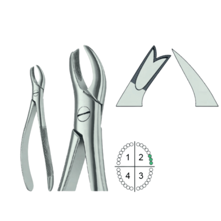 Extracting Forceps English Pattern Fig.90