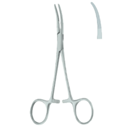 Hemostatic Forceps, Kelly, 14 cm