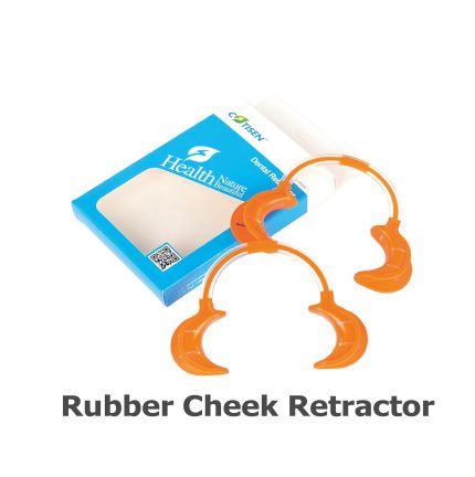 CHEECK  RETRACTOR RUBBER ORANGE (2PCS)