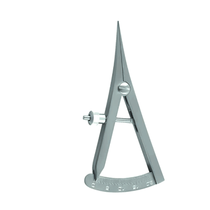 Caliper, Castroviejo, Straight, 9 cm